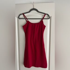 Red Body Dress XS
